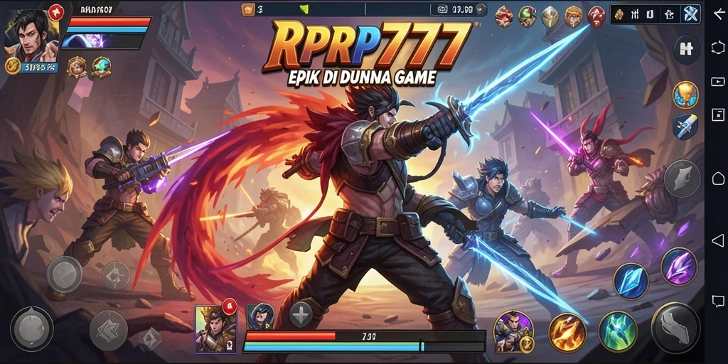 Tangkap momen pertarungan epik dalam RPRP777 dengan grafis menawan.